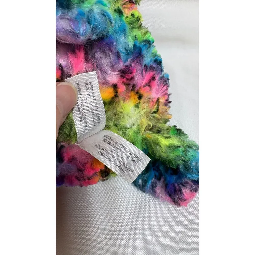 TY Beanie Boos Owen Colorful Owl Big Eyes 9